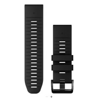 QuickFit Watch Bands for Epix Pro Gen 2 - Black Silicone - 26 mm - 010-13281-00 - Garmin